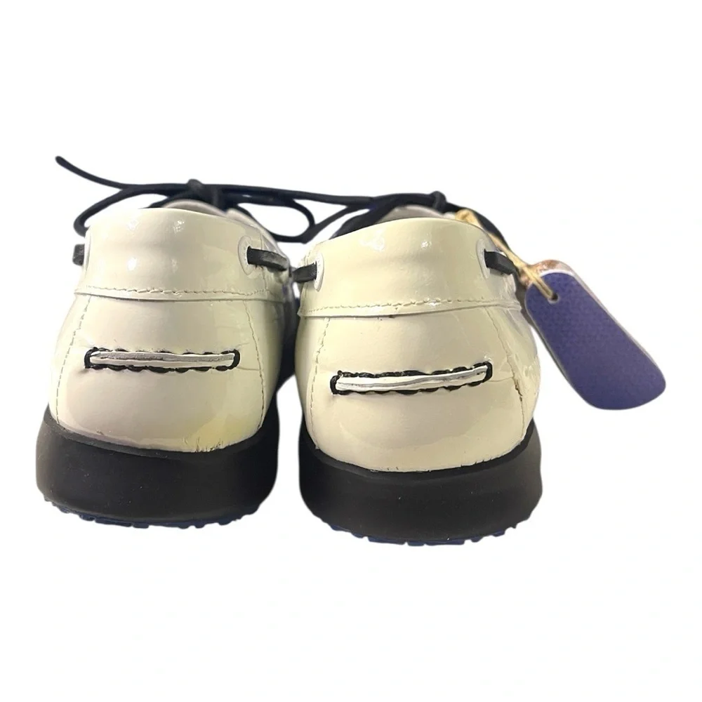 Birkenstock White Patent Leather Lace-Up Shoes – EU 36 (US Women’s 5–5.5)